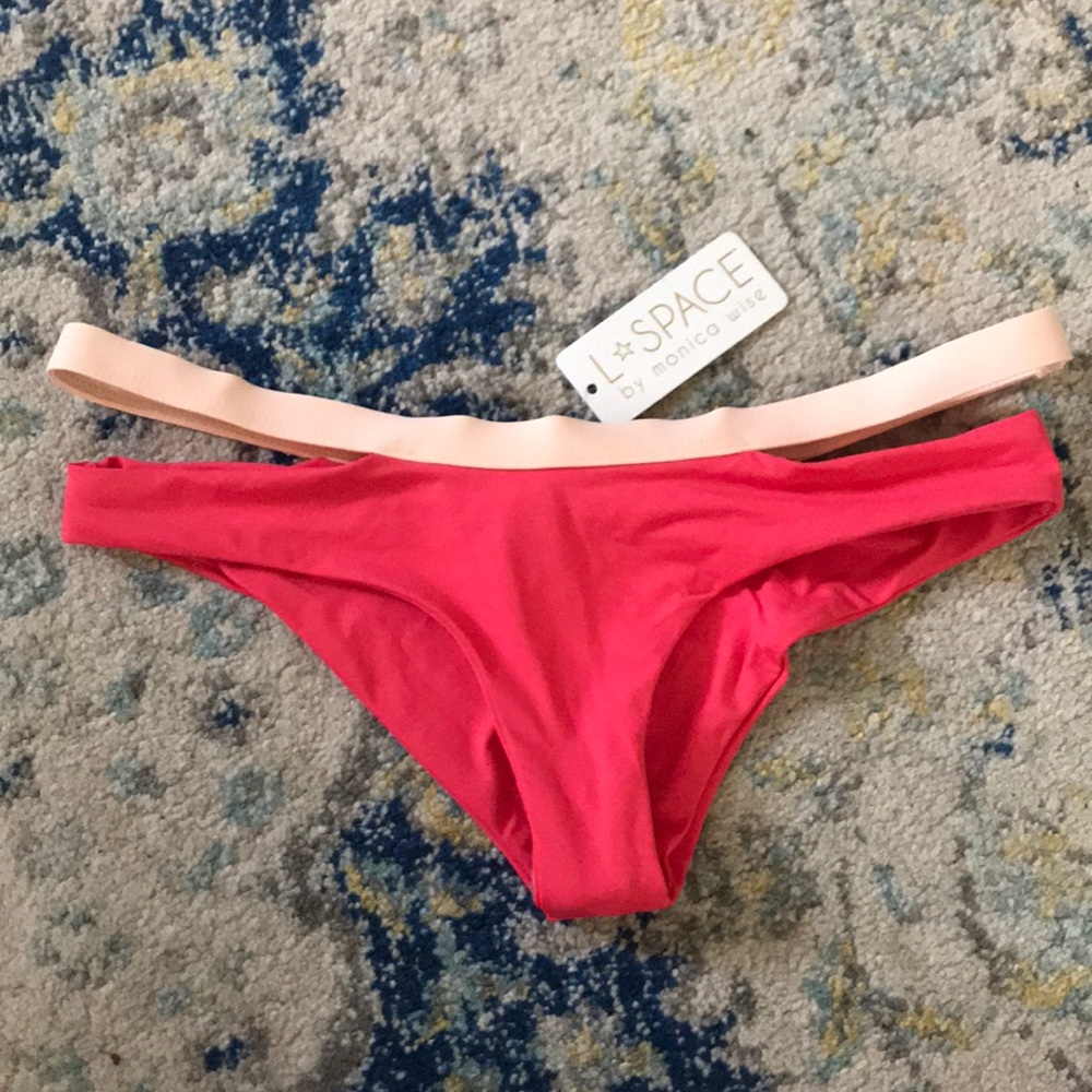 L space bikini bottoms NWT